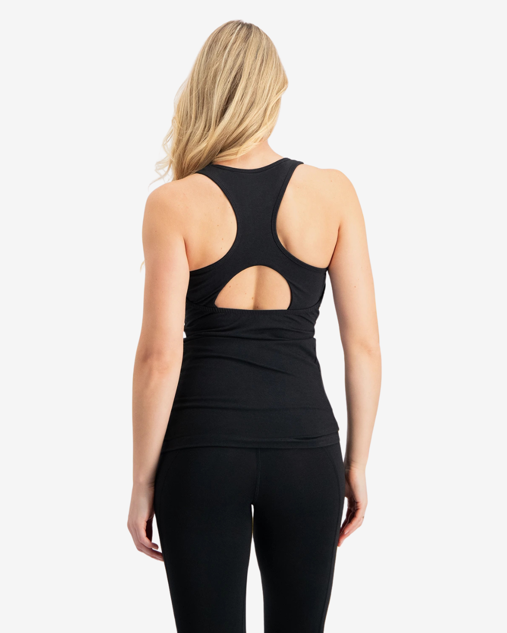 Anjea Yoga Sport Top - Onyx Black