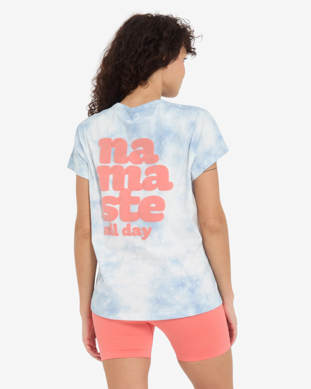 T-Shirt BIONAMA DYE - Himmel