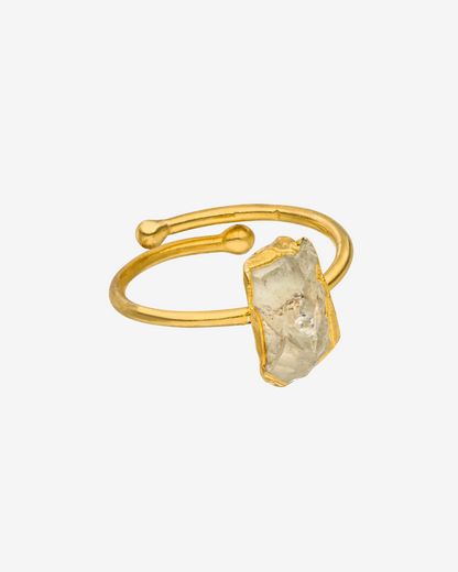 Bergkristall Ring „Be yourself”