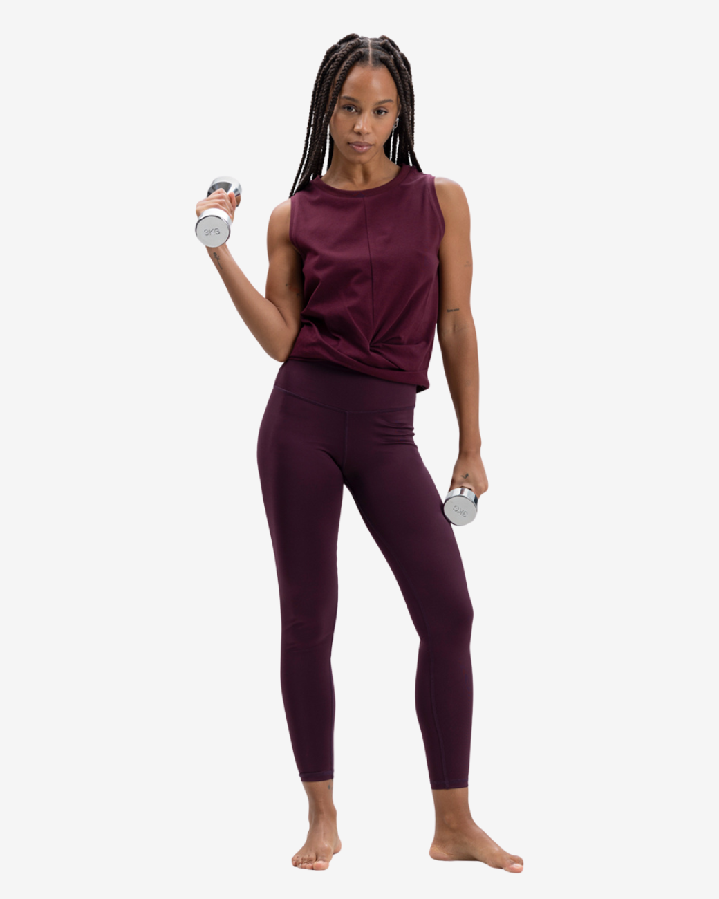 Cropped Top - Wine