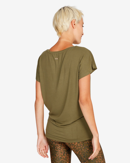 Cosy Tee olive