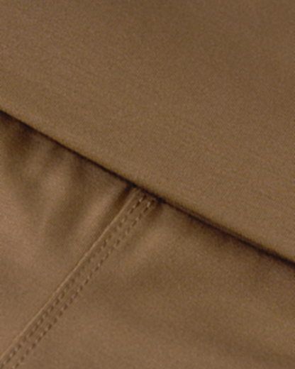 Sublime Folded Flare Pants Light Khaki