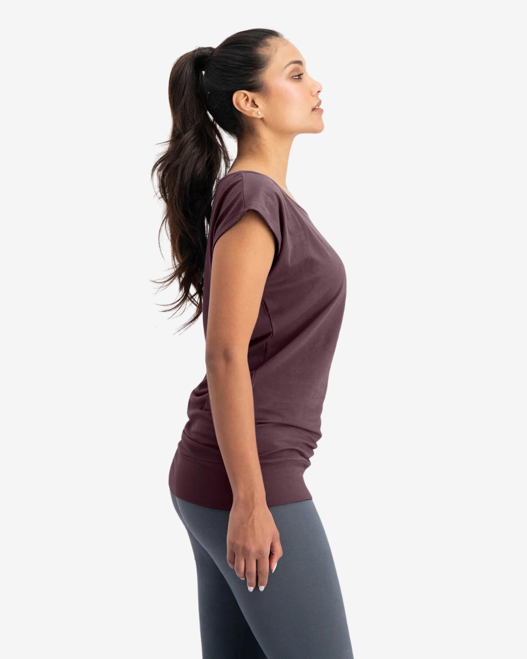 Asana Yoga Tee - Berry