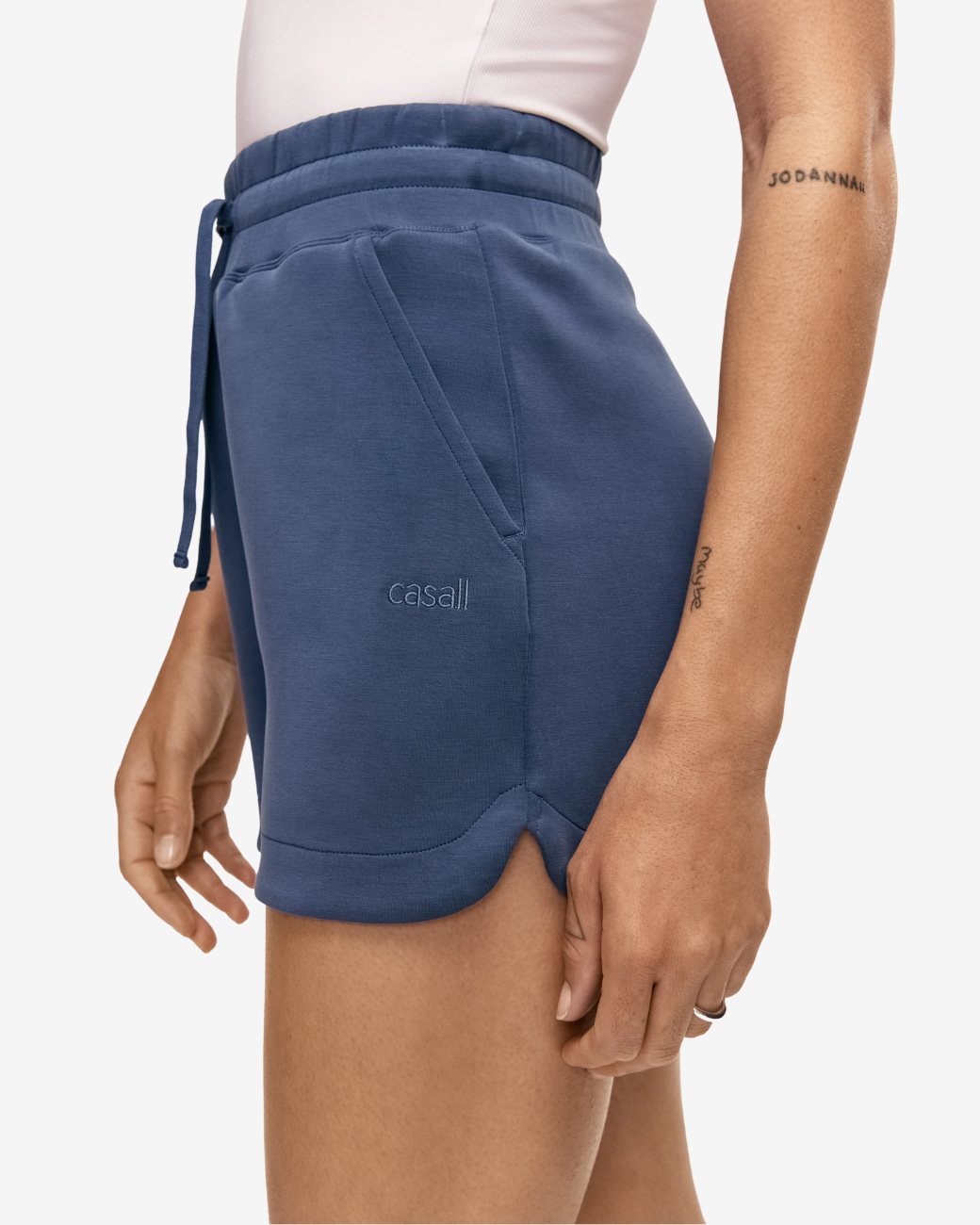 Peachy Shorts Blue Shadow