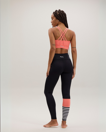 Leggings Surf Style - Peach