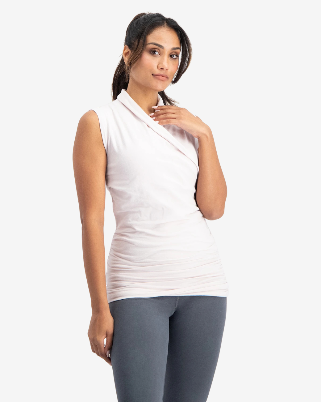 Good Karma Yoga Top - Mushroom