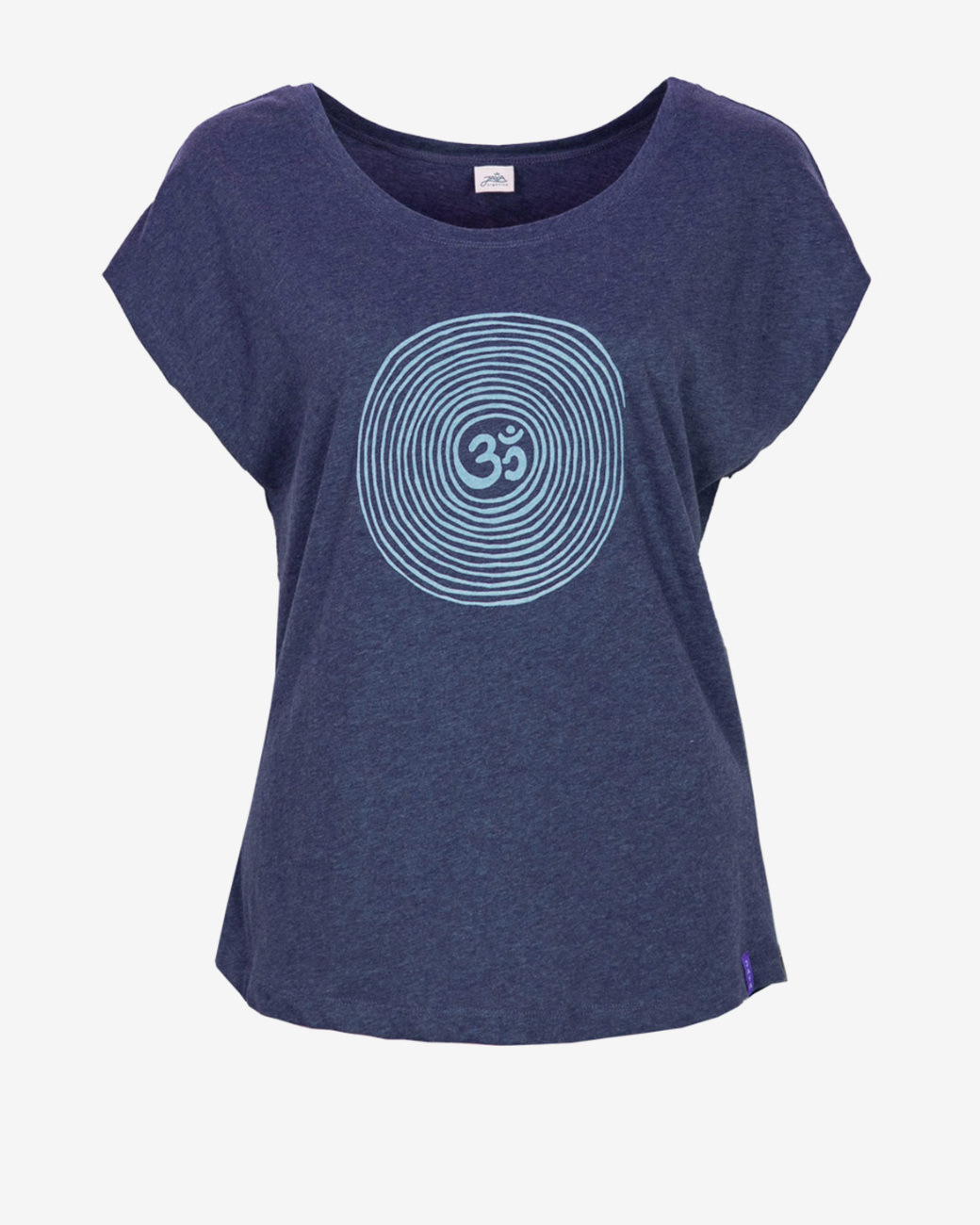 T-Shirt Om - Dark Blue Melange