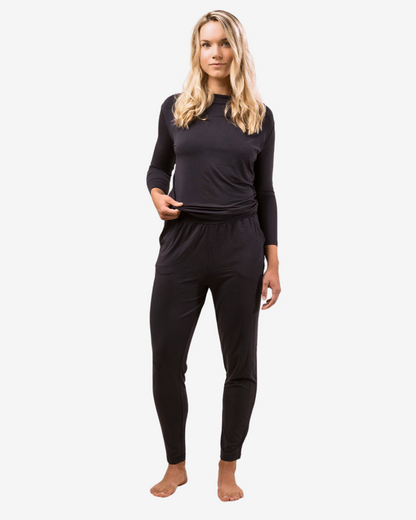 Jumpsuit Waterfall  - Black