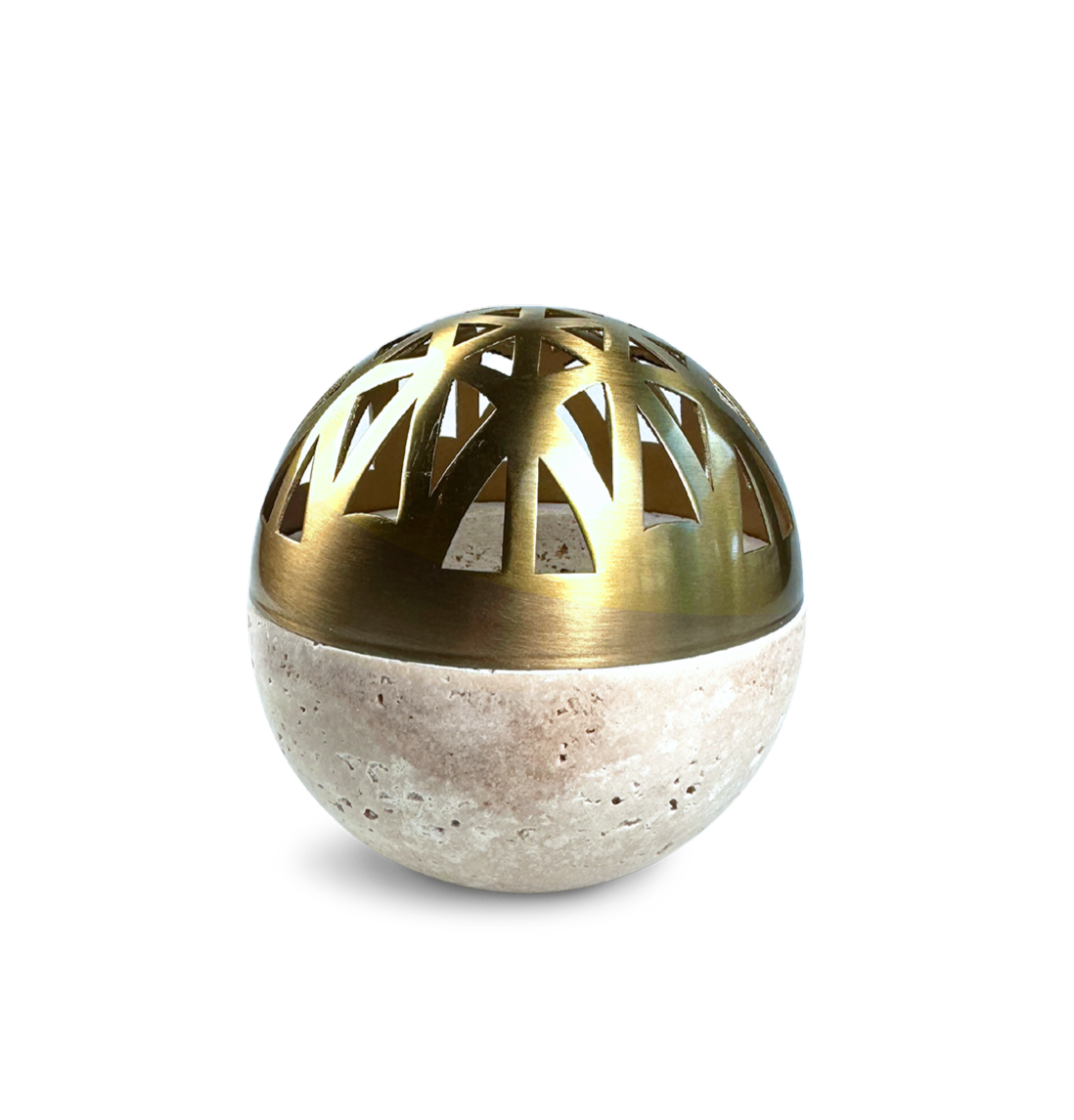 Räucherkugel Sphera Beige Gold Mini