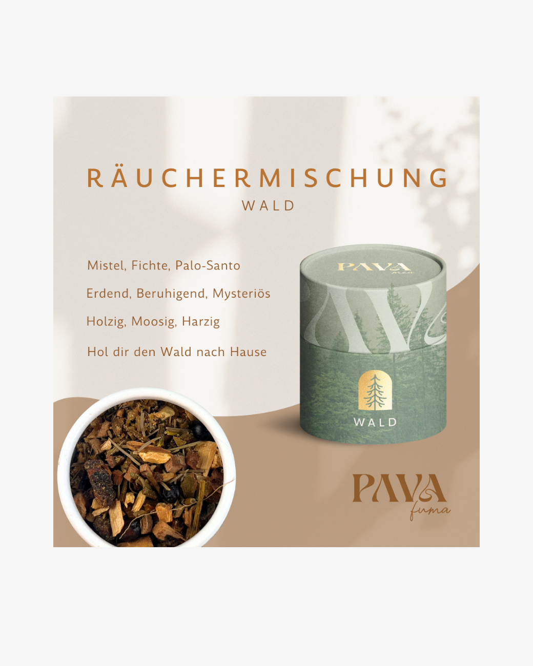 Wald Räuchermischung