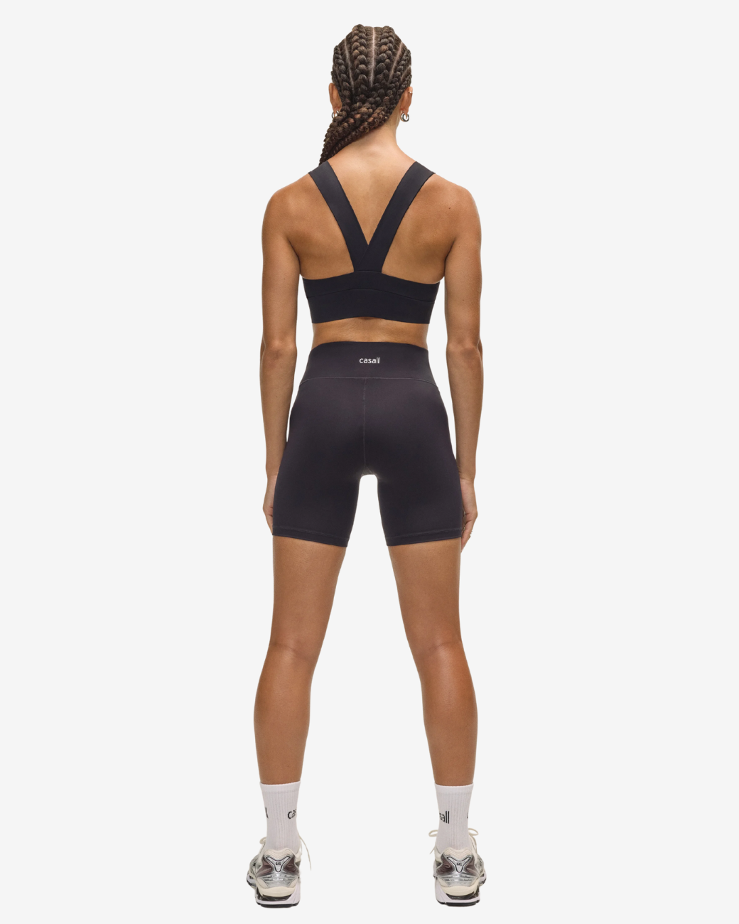 Essential Regular Waist Biker - Black