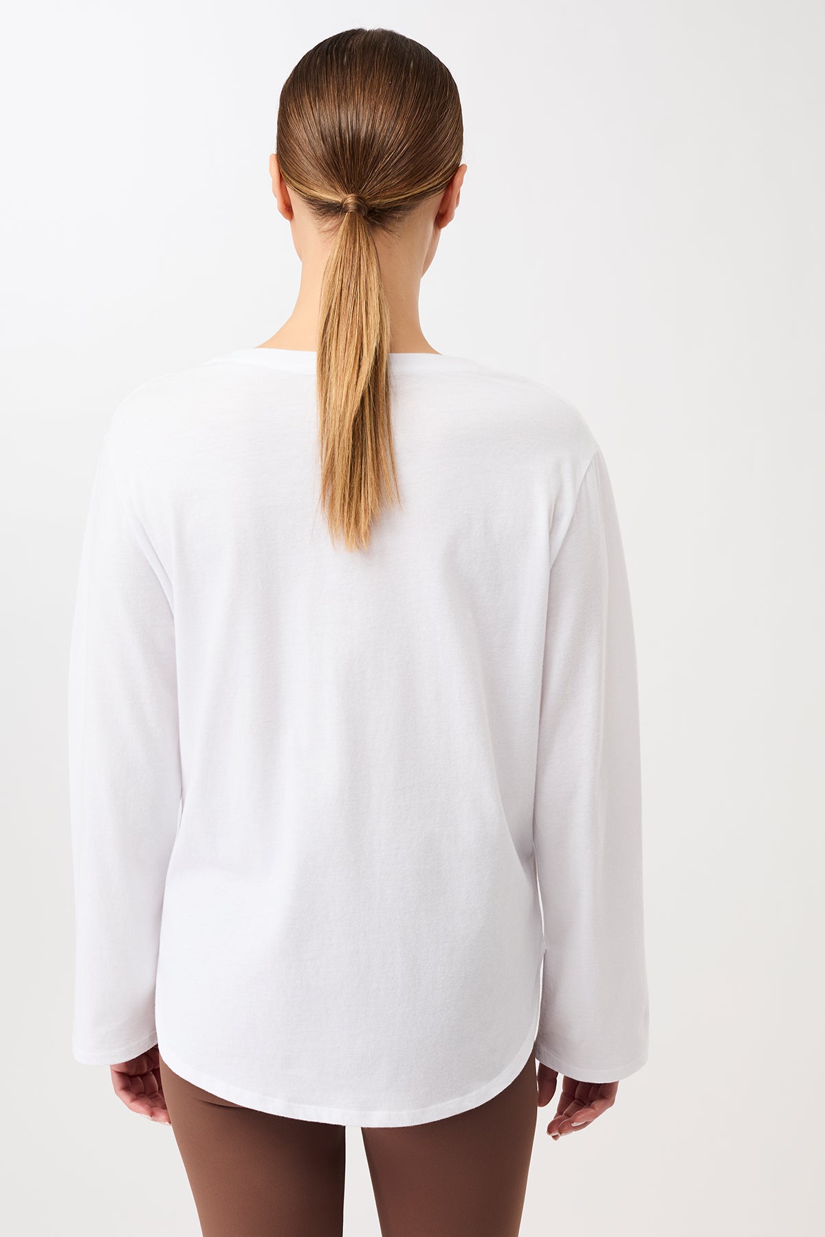 Halfmoon Longsleeve - White