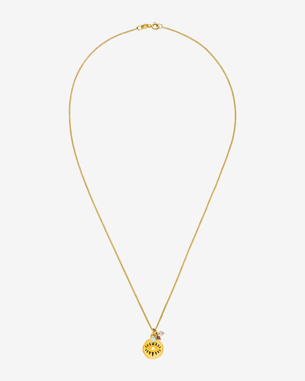 Schutzkette Auge Gold