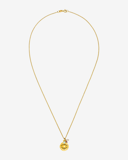Schutzkette Auge Gold