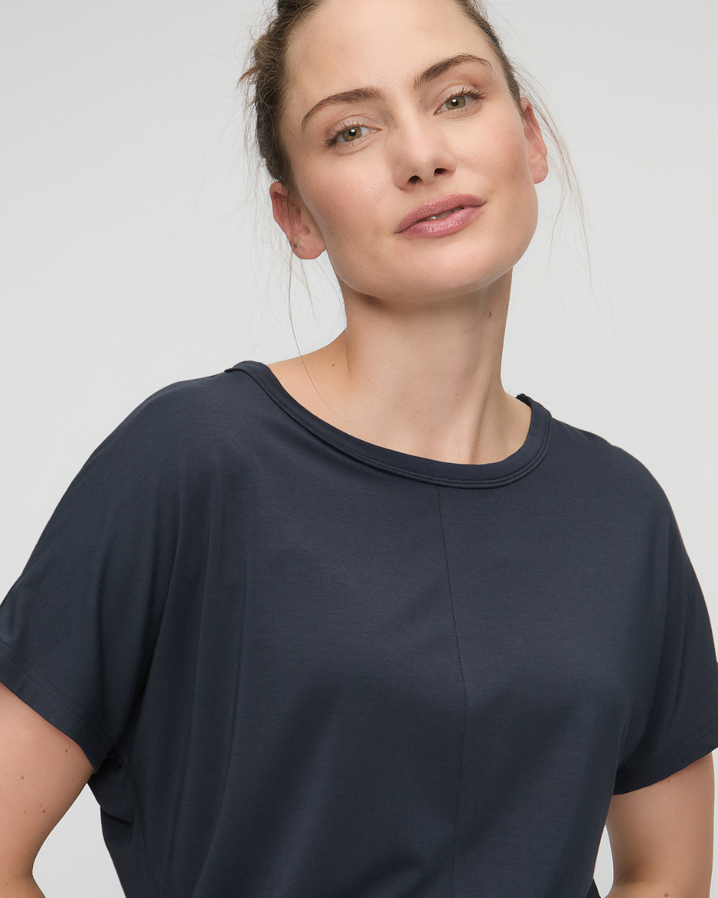 Shirt Round Neck - Midnight Blue