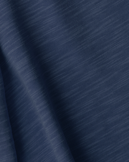 Langarmshirt Soft Texture - Blue Shadow