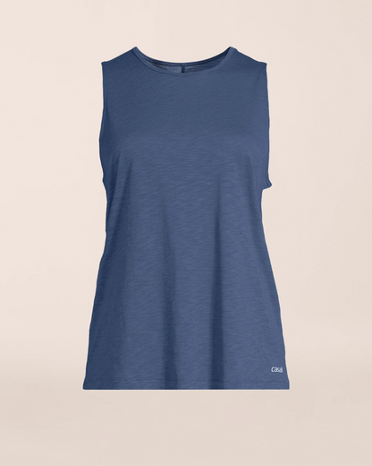 Soft Texture Tank - Blue Shadow