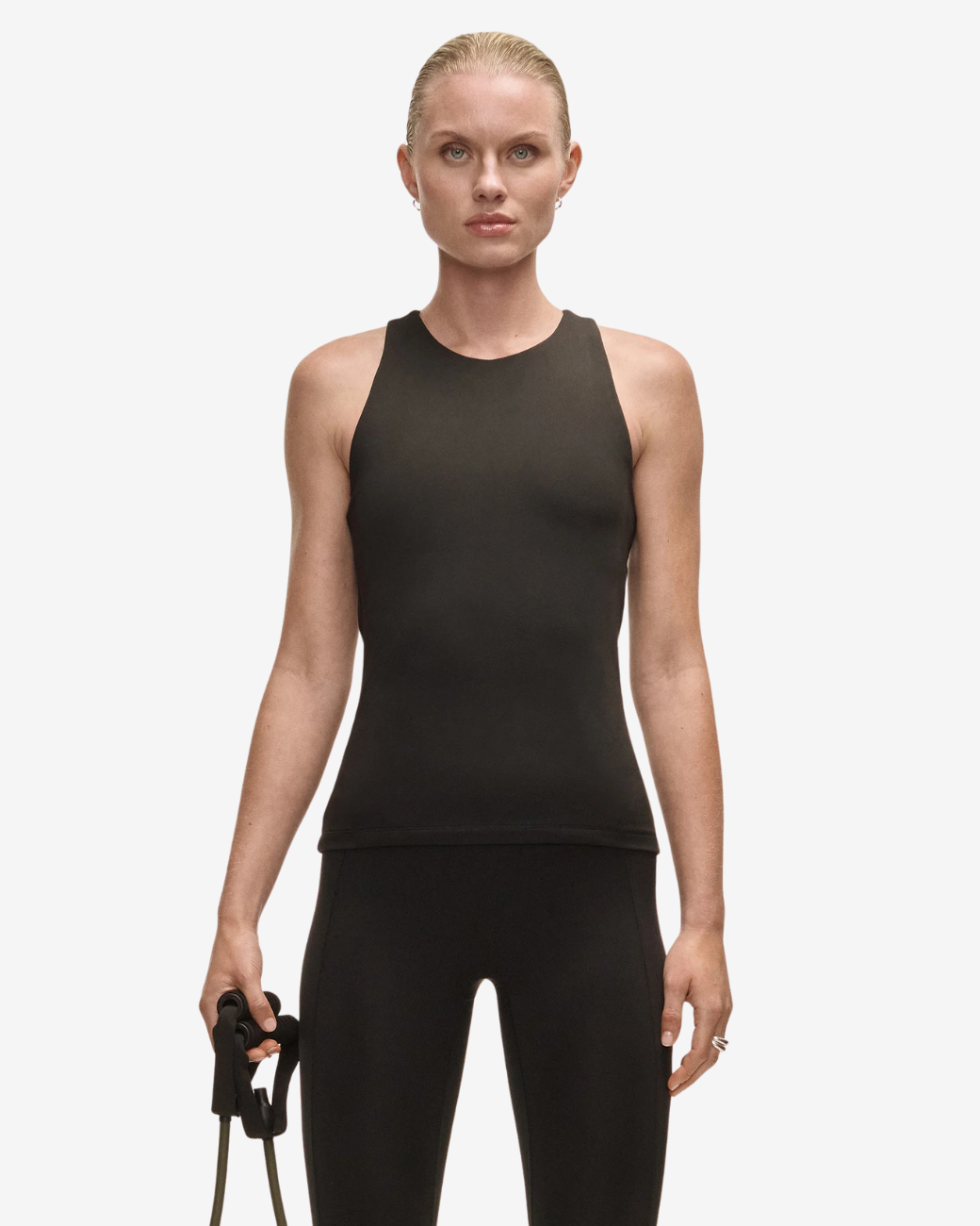 Soft Touch Bra Tank - Black