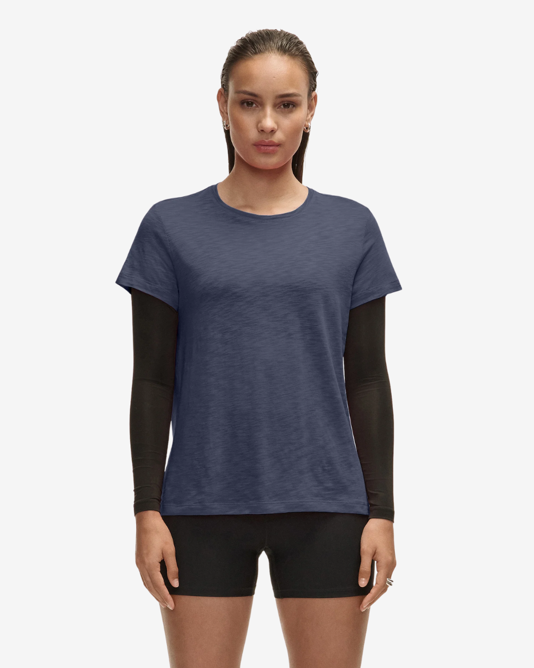 Soft Texture Tee - Core Blue