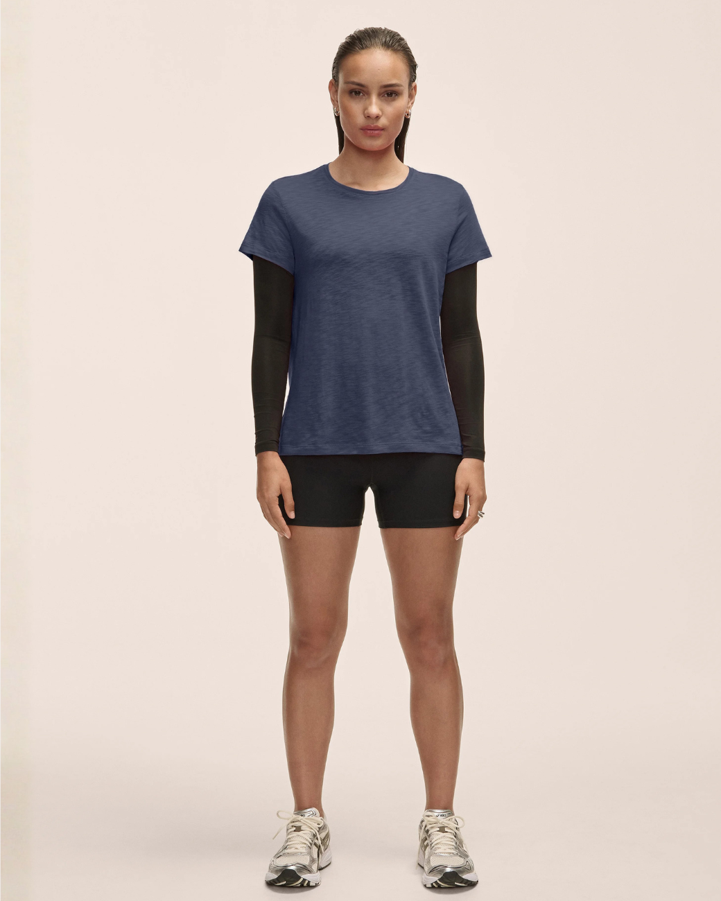 Soft Texture Tee - Core Blue