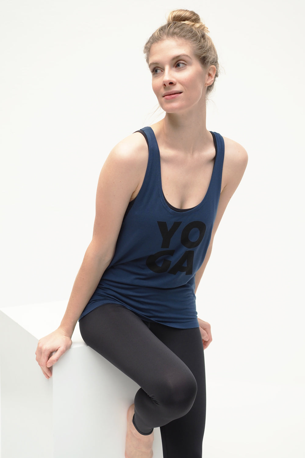 Kismet Yoga Tank Aja Blue