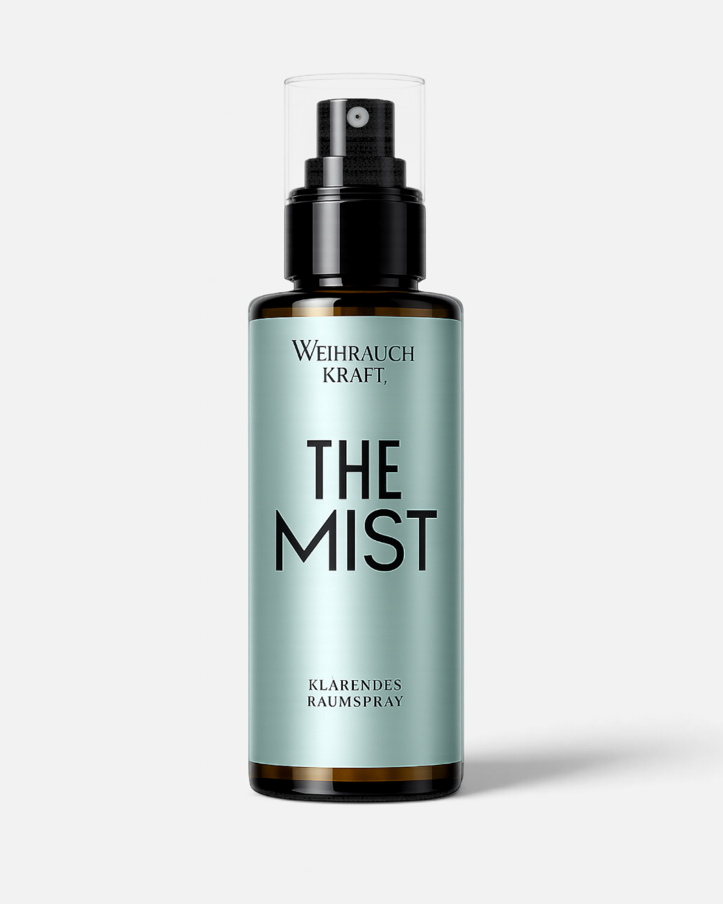 greenyogashop Klärendes Raumspray The Mist mit Weihrauch, Orange und Tanne in einer 100 ml Braunglasflasche