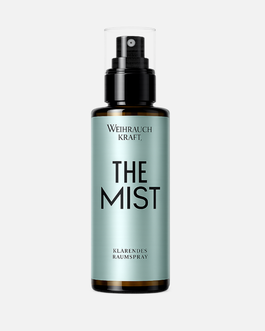 greenyogashop Klärendes Raumspray The Mist mit Weihrauch, Orange und Tanne in einer 100 ml Braunglasflasche