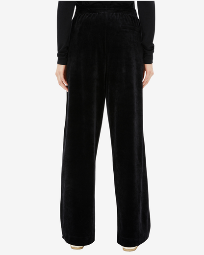 VATINAA VELVET  Jerseyhose Black