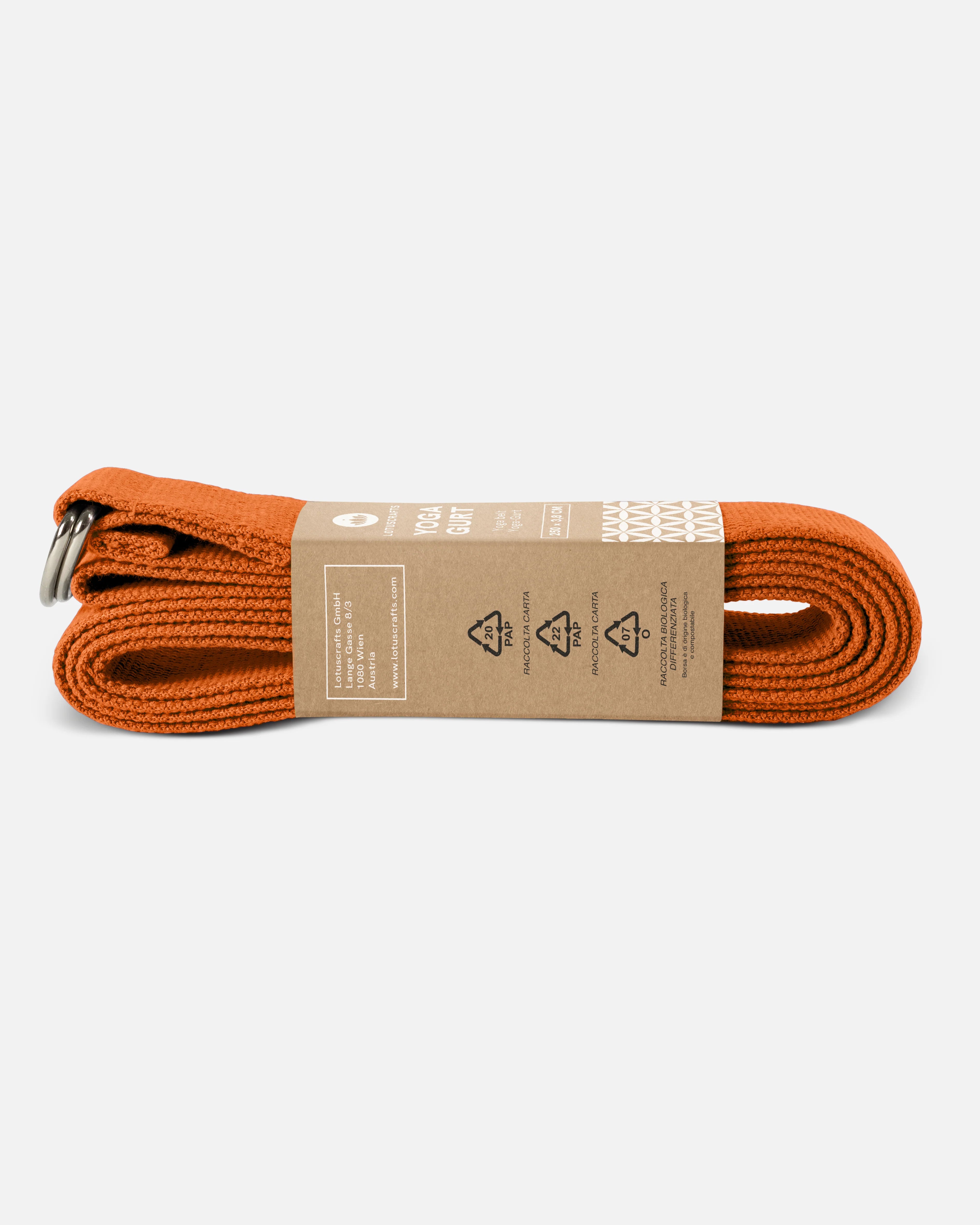 Lotuscafts Yogagurt 100% Bio-Baumwolle