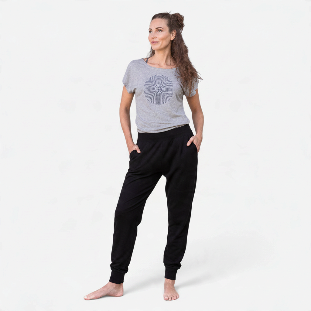 T-Shirt Om - Grey Melange