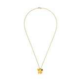 Elefanten Kette Deep Connection Gold Labradorit – Detail Elefant Amulett – Hoffnungsträger