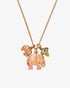 Elefanten Kette Deep Connection Roségold Mondstein – Halskette von Hoffnungsträger