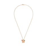 Elefanten Kette Deep Connection Roségold Mondstein – Detail Elefant Amulett – Hoffnungsträger