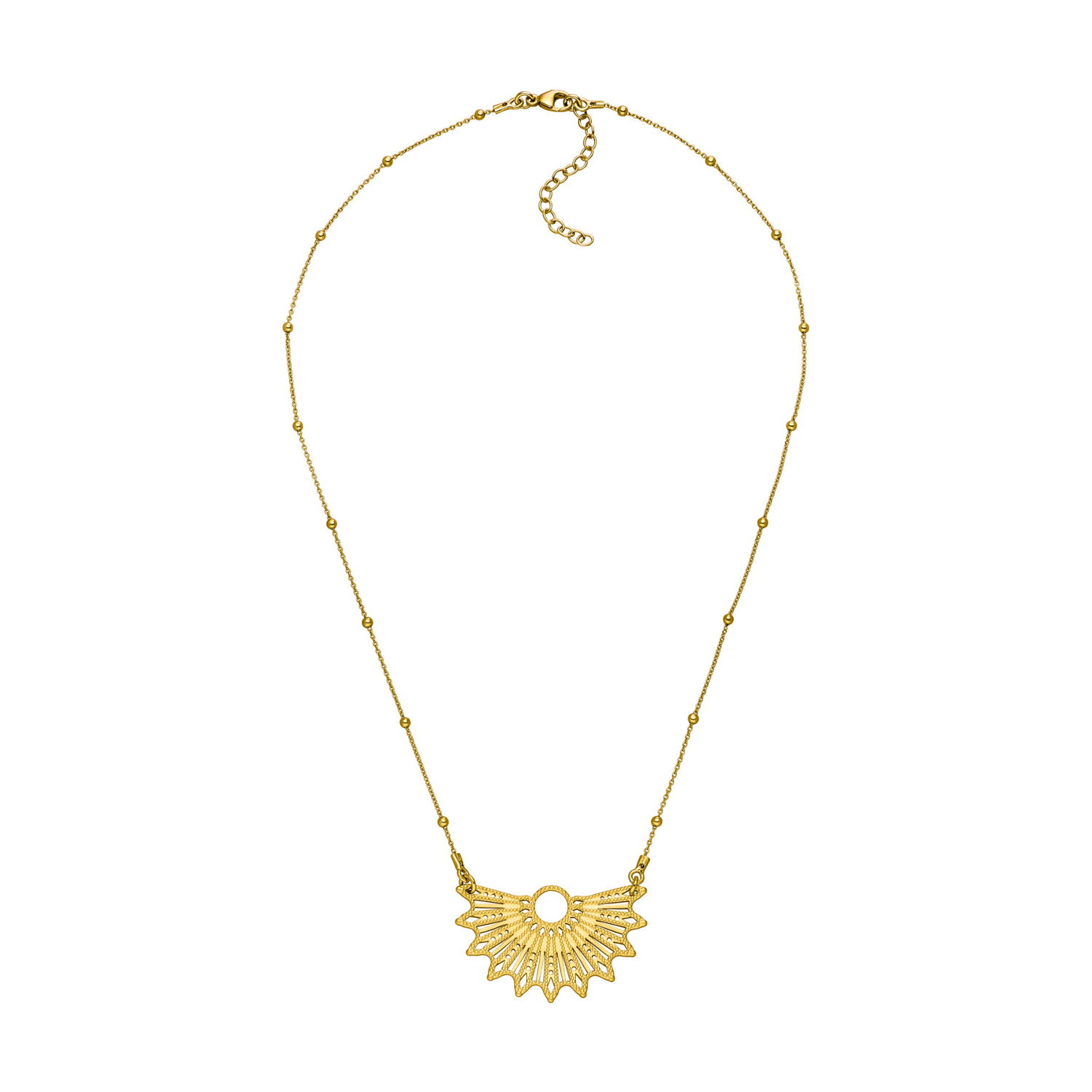 Feine Transformations-Kette Inner Light Gold – Styling am Hals – Hoffnungsträger