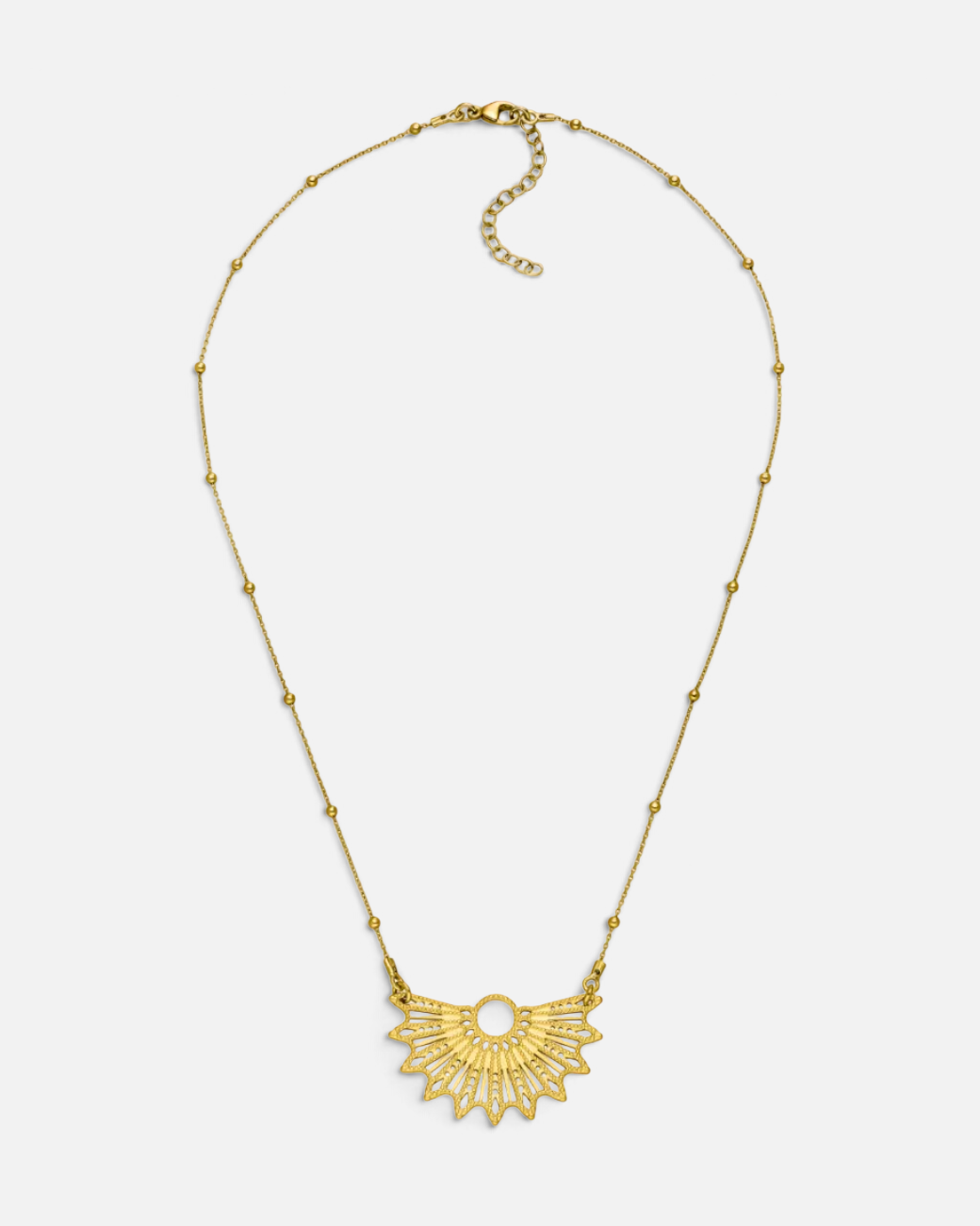 Feine Transformations-Kette Inner Light Gold – Styling am Hals – Hoffnungsträger
