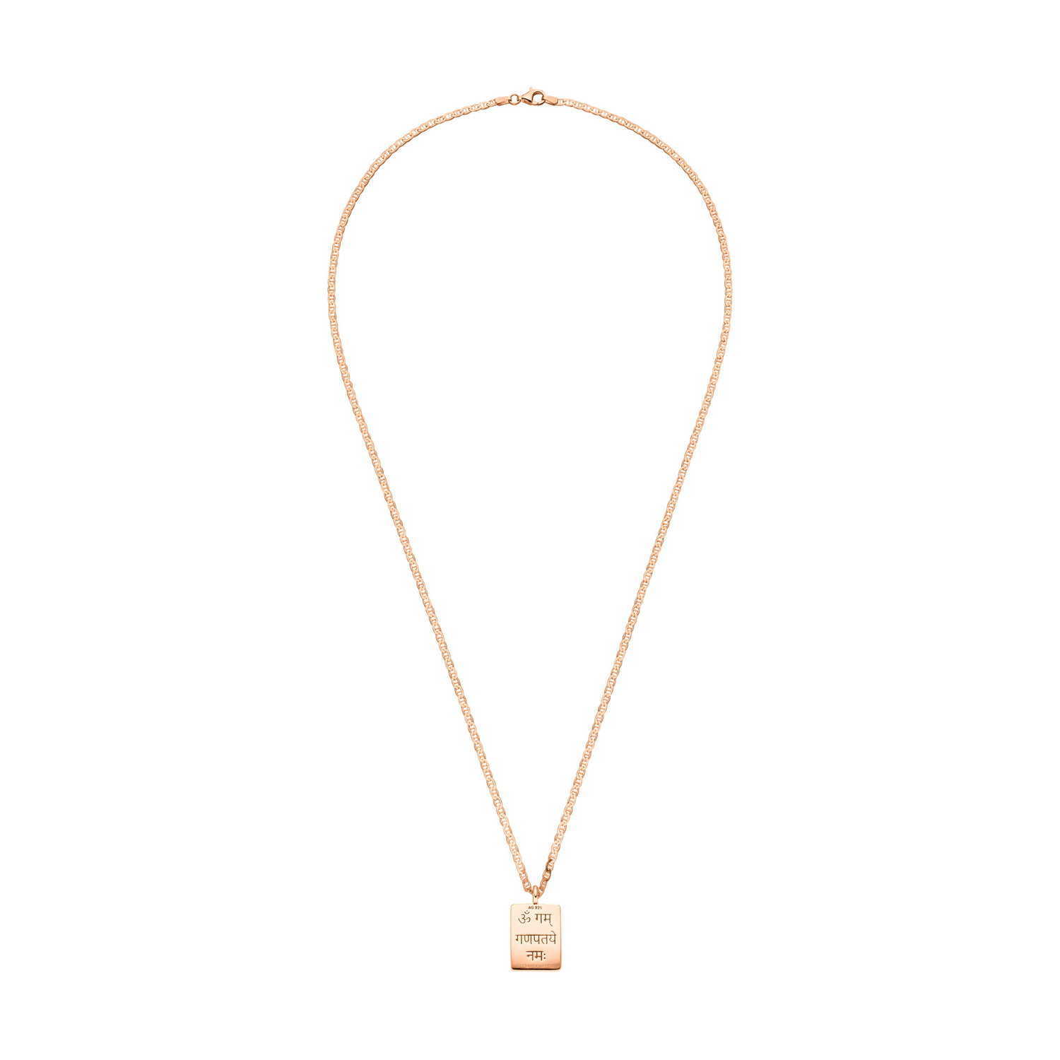 Ganesha Kette Amulett Optimist Roségold – Mood Shot – Hoffnungsträger