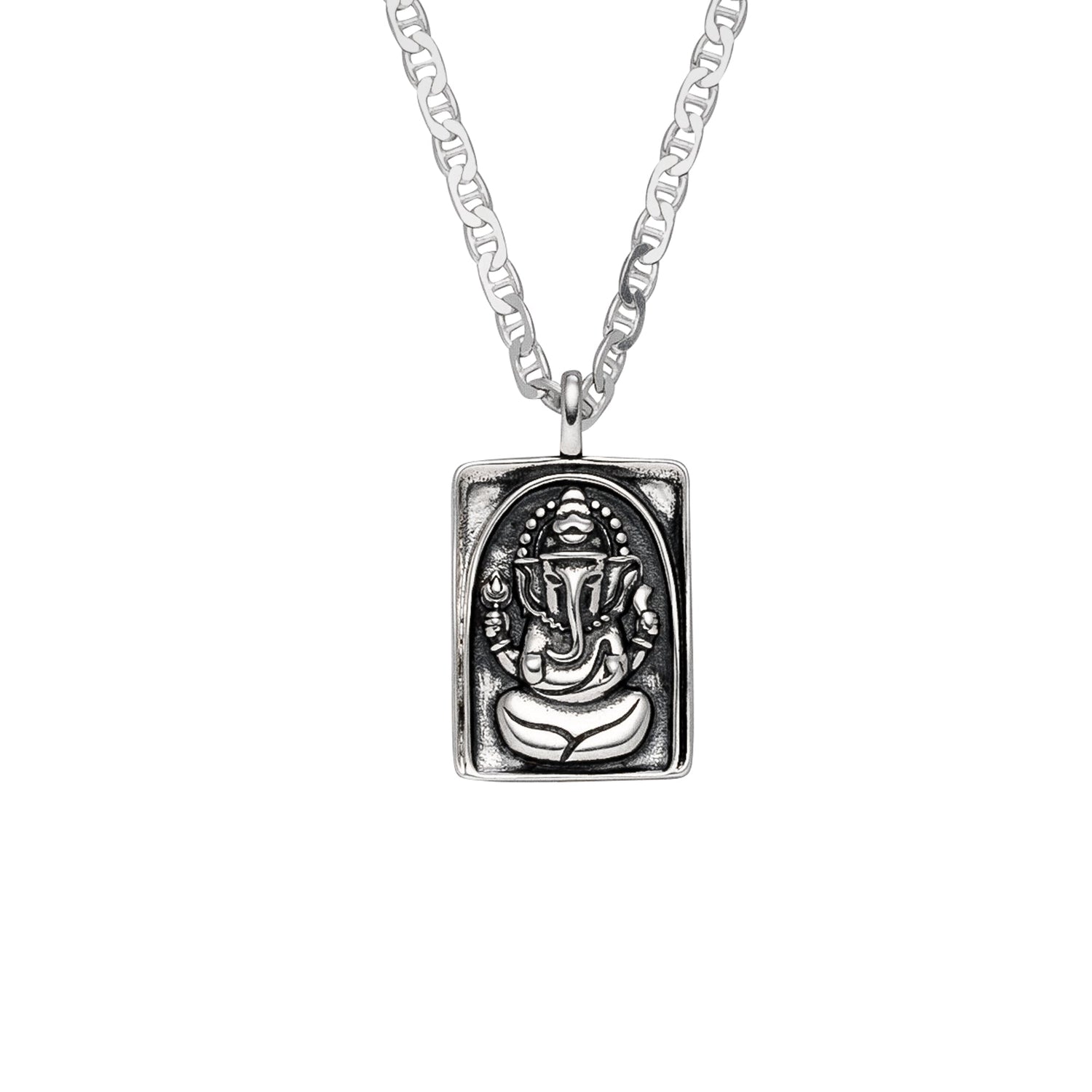 Ganesha Kette Amulett Optimist Silber – Halskette von Hoffnungsträger
