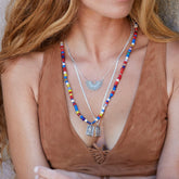 Ganesha Kette Amulett Optimist Silber – Layering Look – Hoffnungsträger
