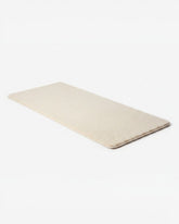 greenyogashop Schurwollmatte aus 100% Schurwolle mit rutschfester Latex-Unterseite für ruhige Yogastile