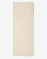 greenyogashop Schurwollmatte aus 100% Schurwolle mit rutschfester Latex-Unterseite für ruhiges Yoga