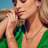 Karma Armband Wheel of Karma Gold – Styling am Handgelenk – Hoffnungsträger