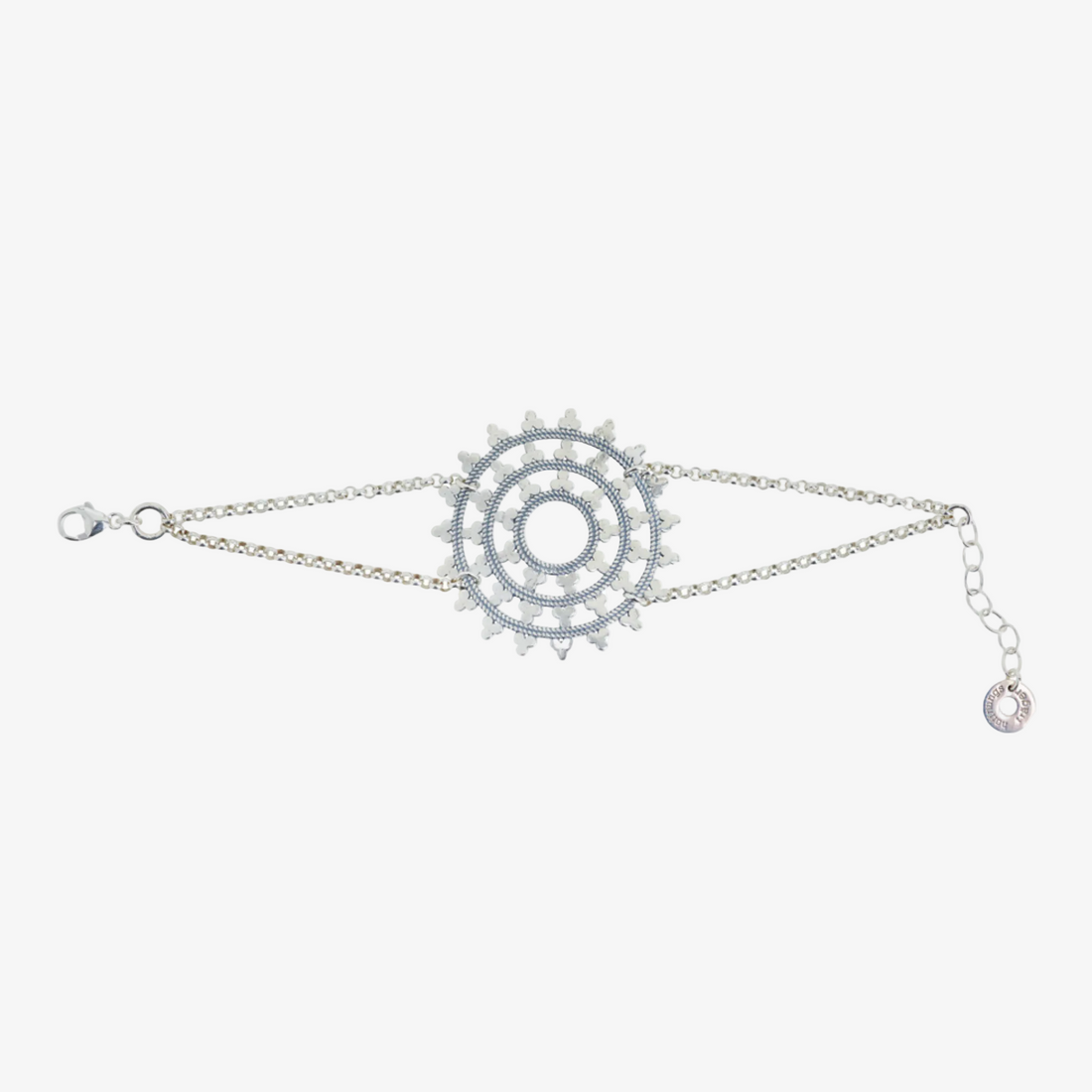 Karma Armband Wheel of Karma Silber – Armband von Hoffnungsträger