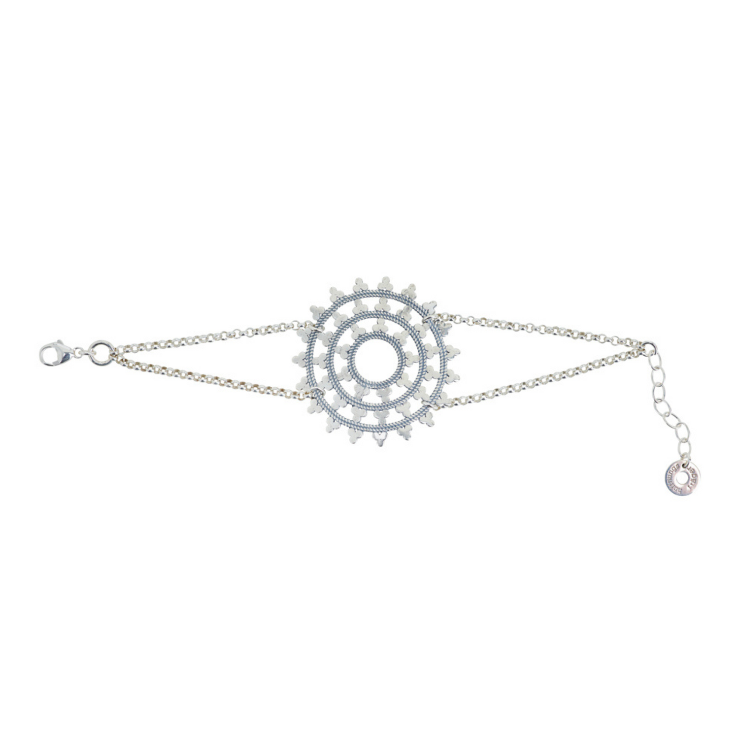 Karma Armband Wheel of Karma Silber – Armband von Hoffnungsträger