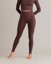 Leggings Always Dressed Soft Brown – Seitenansicht – Hey Honey