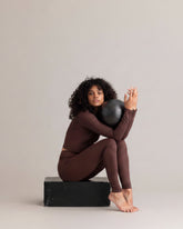 Leggings Always Dressed Soft Brown – Bundansicht – Hey Honey