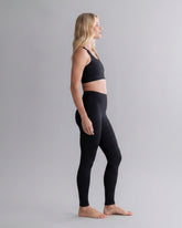 Leggings Cotton Touch Black – Nahaufnahme Stoff – Hey Honey