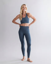 Leggings Cotton Touch Teal – Detailansicht – Hey Honey