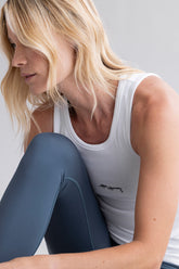 Leggings Cotton Touch Teal – Rückansicht – Hey Honey