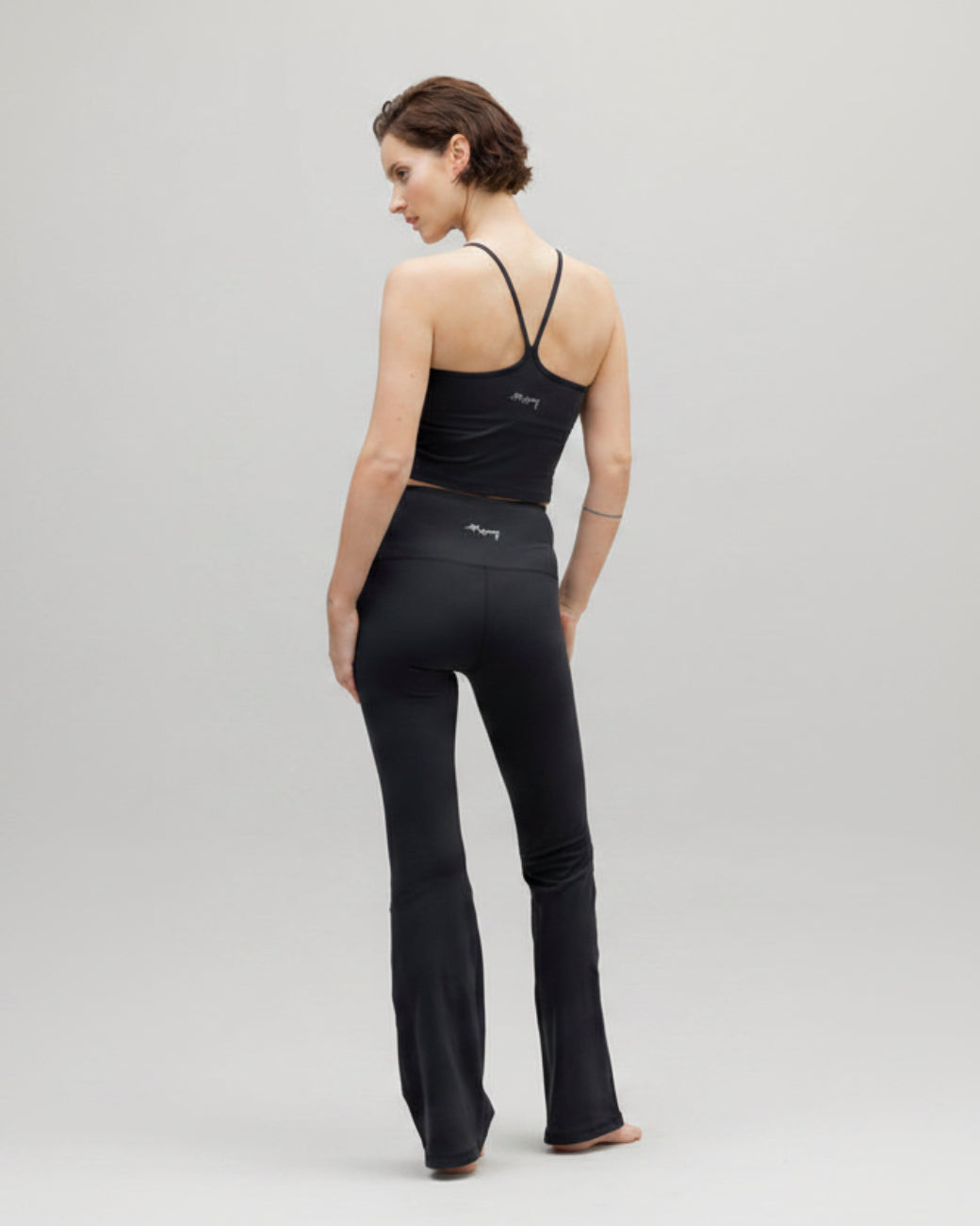 Leggings Flared Always Dressed Black – Detailansicht – Hey Honey