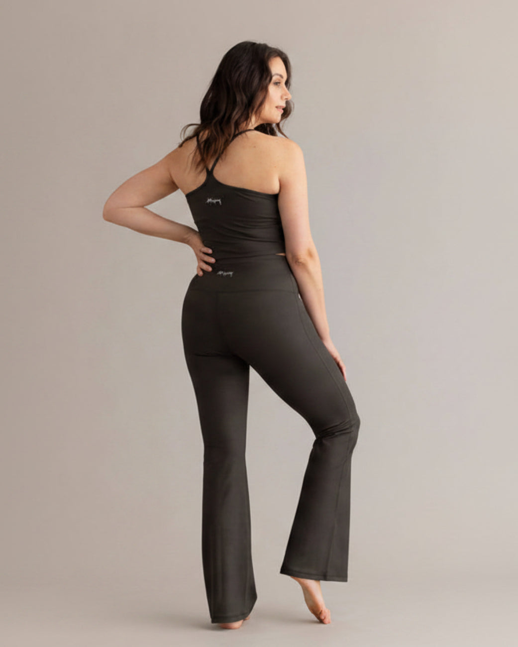 Leggings Flared Always Dressed Forest Night – Bewegungsaufnahme – Hey Honey